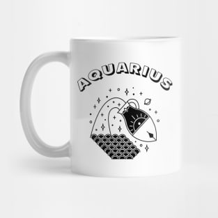 Aquarius Astrology Sign Mug